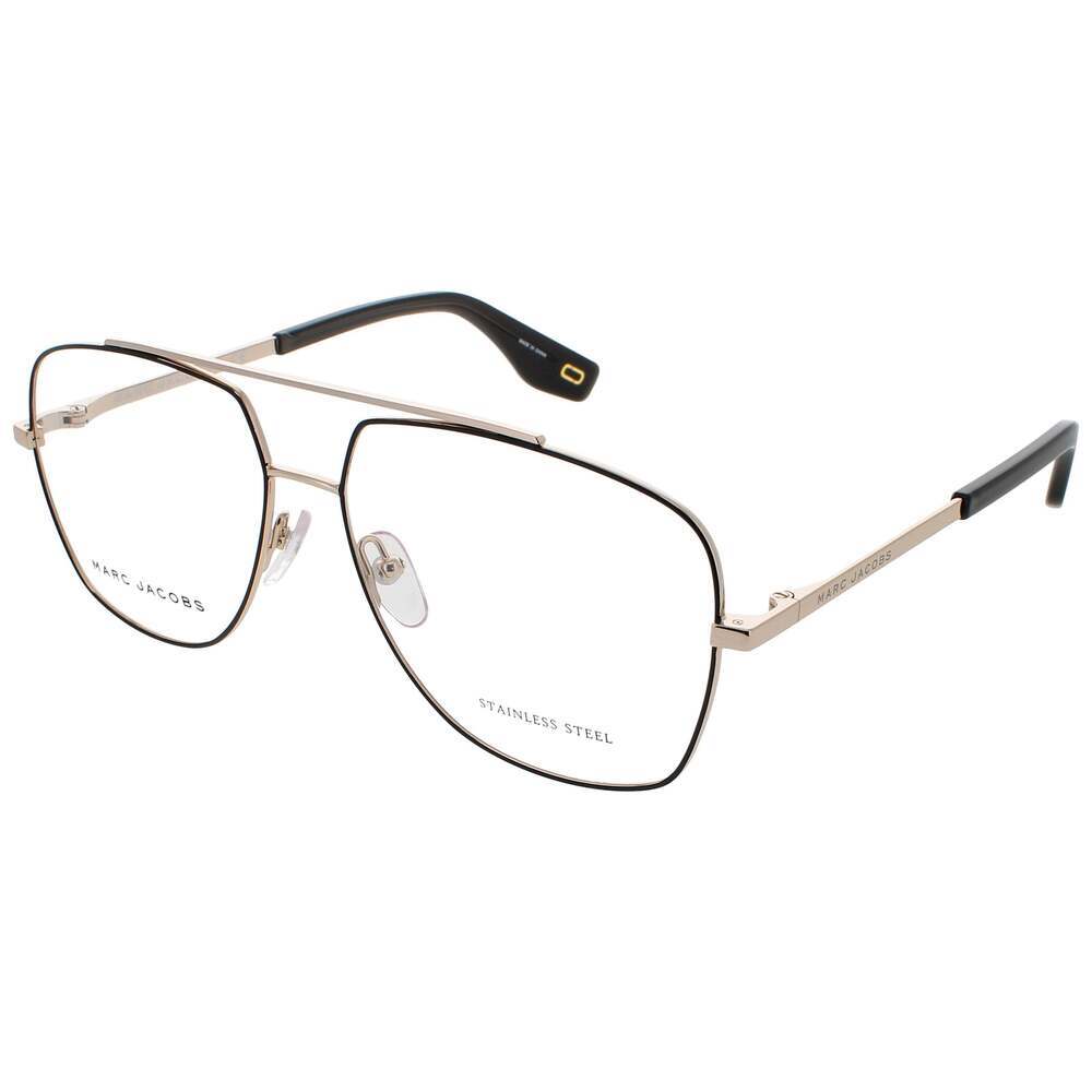 NWT Marc Jacobs MARC-271-0RHL-58 Gold Black 58mm Eyeglasses